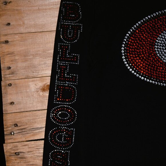Georgia Bulldogs  long sleeve rhinestone bling shirt XS, S, M, L,XL,XXL,1… - Picture 6 of 7